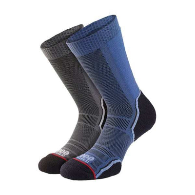 Superdrug 1000 Mile Mens Trek Single Layer Socks Twin Pack- Buy online at McGrocer