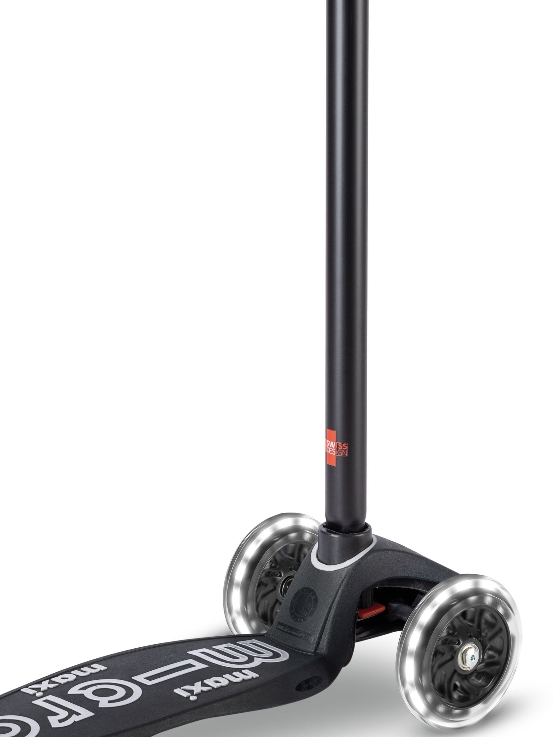 Micro Scooters Black LED Maxi Scooter (British brand)