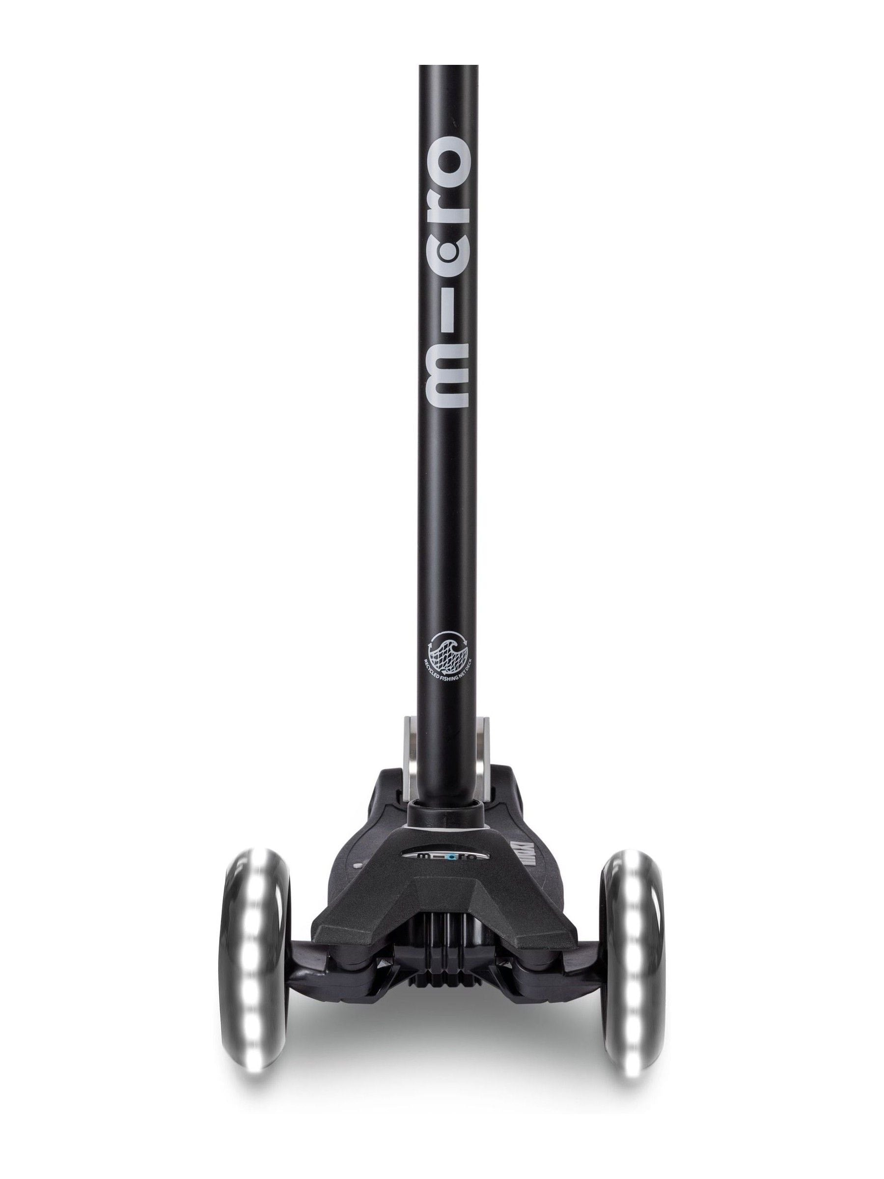 Micro Scooters Black LED Maxi Scooter (British brand)