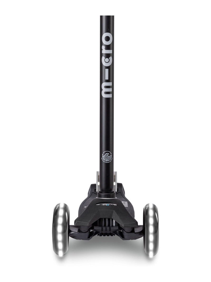 Micro Scooters Black LED Maxi Scooter (British brand)