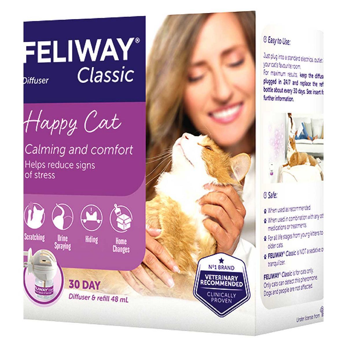 FELIWAY Classic Cat Calming Diffuser & Cartridge - 48ml GOODS Boots   