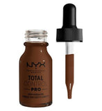 NYX Professional Makeup Total Control Pro Drop Controllable Coverage Foundation Vegetarian & Vegan Boots 28 Cocoa  