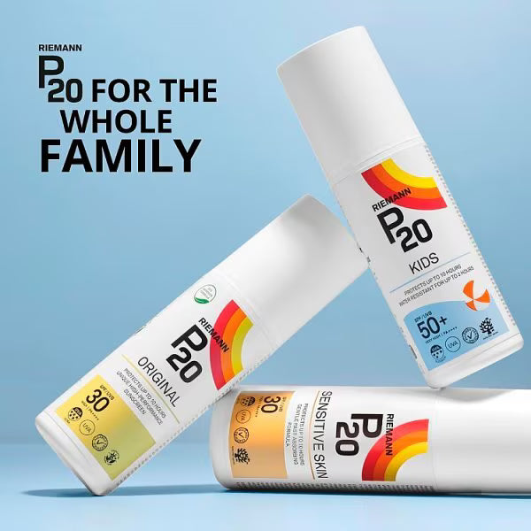 P20 Kids Sun Cream 200ml, imported from the UK