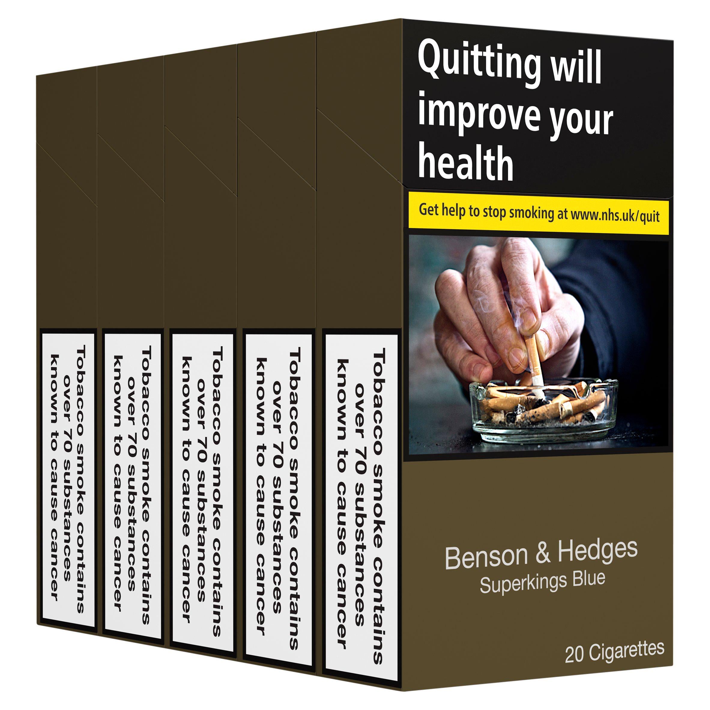 Benson & Hedges Superkings Blue 5x20 GOODS Sainsburys   