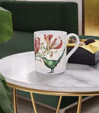 Villeroy & Boch Avarua mug with tropical bird and botanical design, 320ml capacity (British brand)