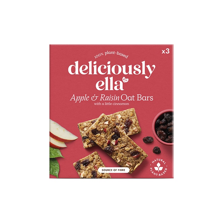 Deliciously Ella Apple Raisin & Cinnamon Oat Bar Multipack 3 x 50g GOODS Holland&Barrett Apple & Raisin  