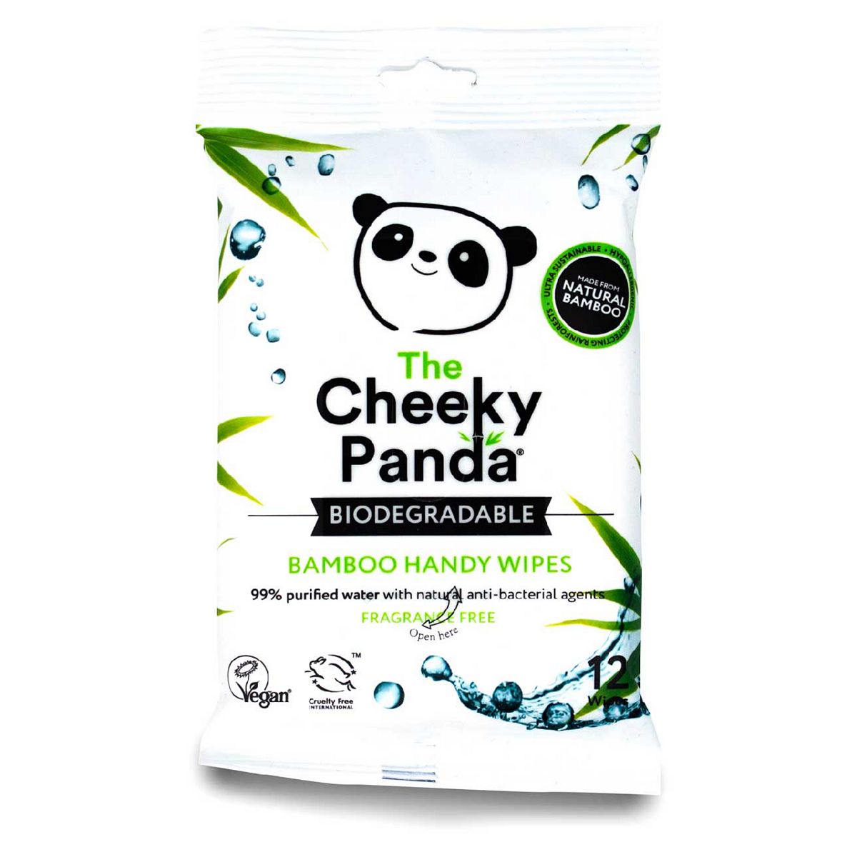 The Cheeky Panda Handy Wipes 12s GOODS Boots   