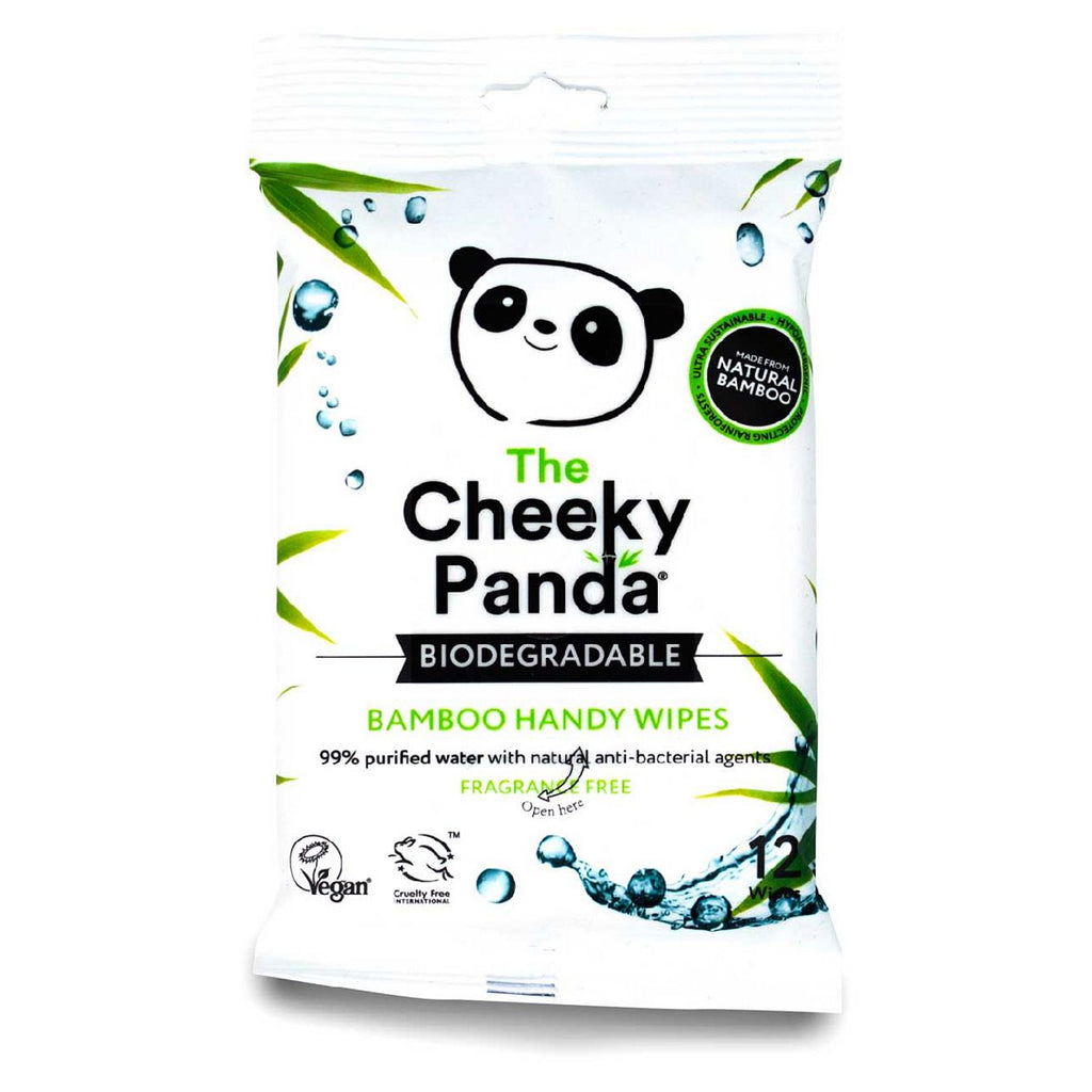 The Cheeky Panda Handy Wipes 12s