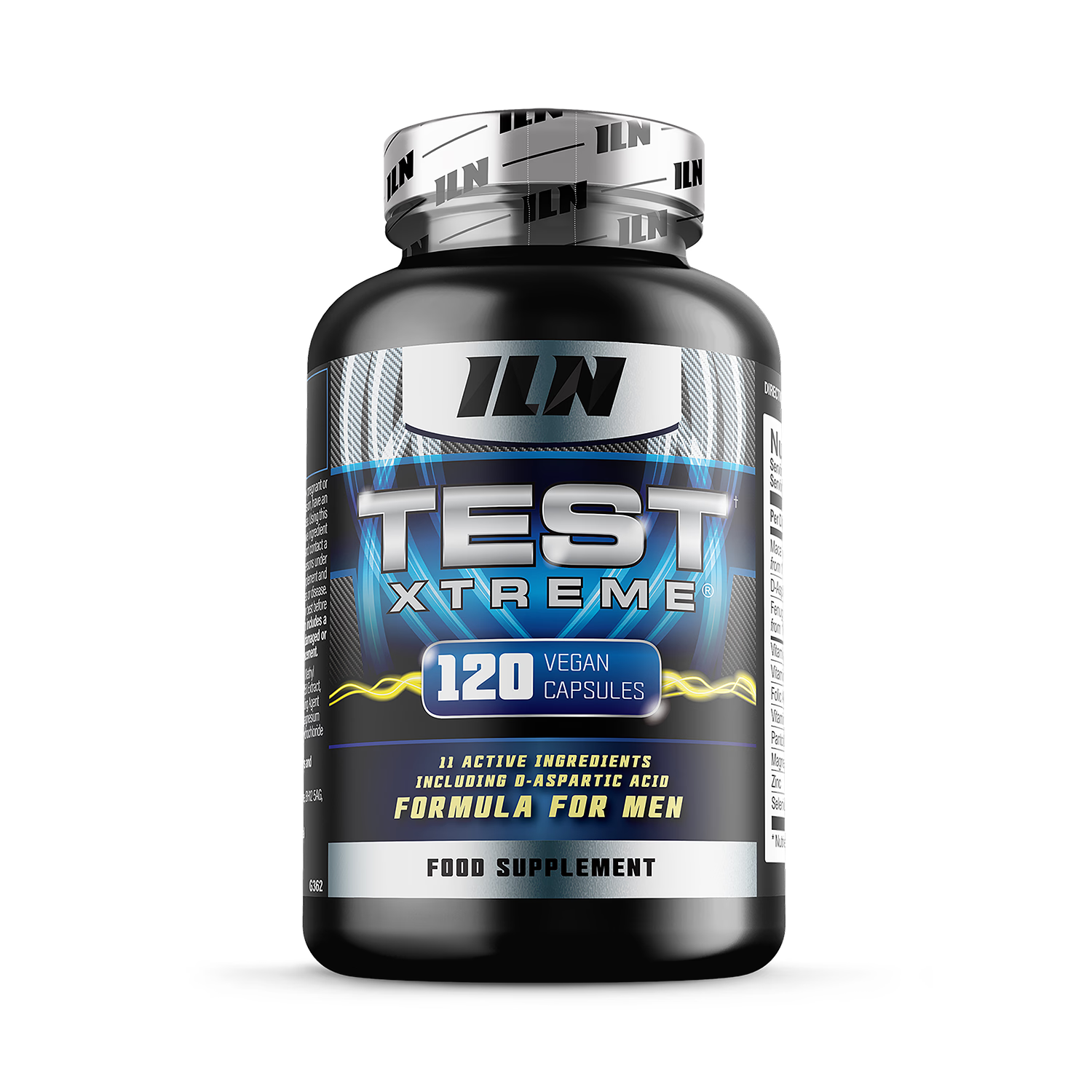 Iron Labs Nutrition Test Xtreme testosterone supplement 120 capsules - British product