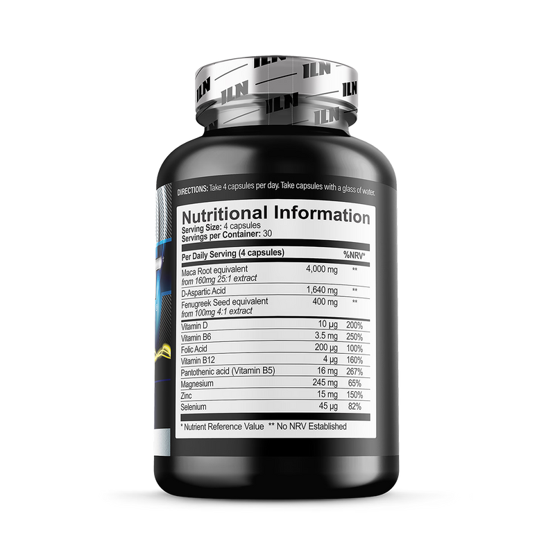 Iron Labs Nutrition Test Xtreme testosterone supplement 120 capsules - British product
