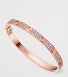 Cartier LOVE bracelet rose gold diamond medium - British product
