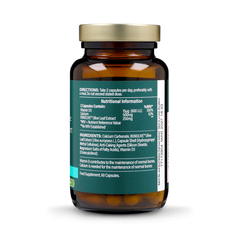 Holland & Barrett Menopause Bone Nutrition Support 60 capsules, UK version