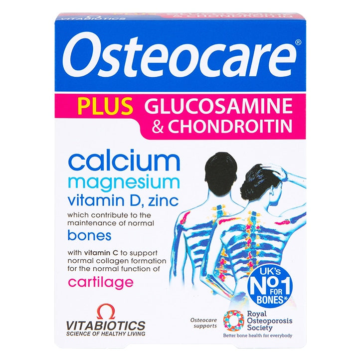 Vitabiotics Osteocare Glucosamine and Chondroitin 60 Tablets Bone & Muscle Health Holland&Barrett   