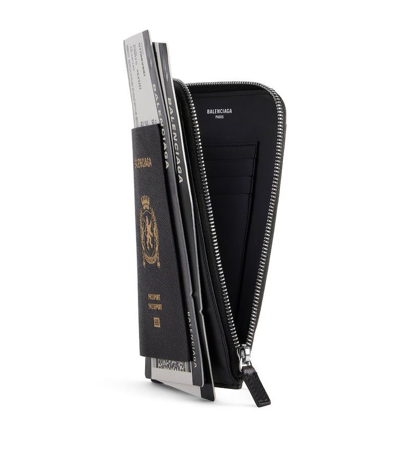 Balenciaga calfskin passport phone holder - British product
