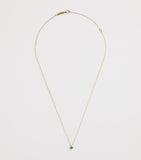 Suzanne Kalan princess pendant gold diamond emerald, imported from the UK