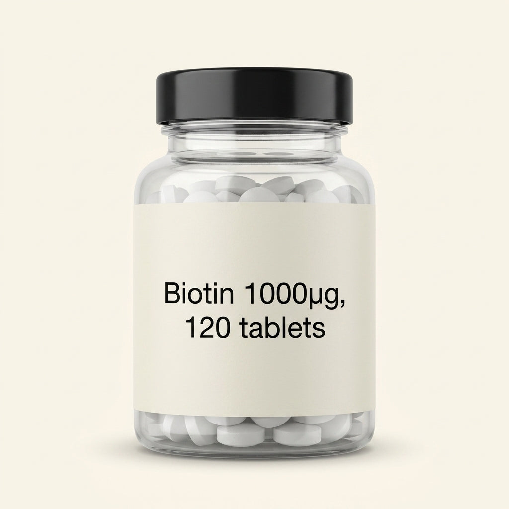 Holland & Barrett Biotin 1000ug 120 tablets (British brand)