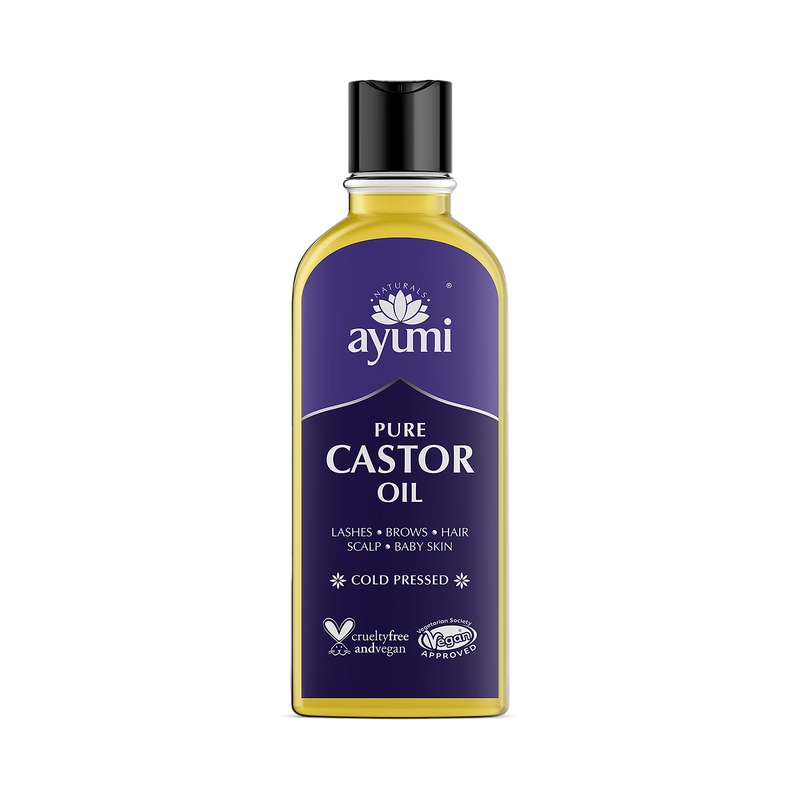 Ayumi cold pressed castor oil natural oil 150ml, imported from the UK