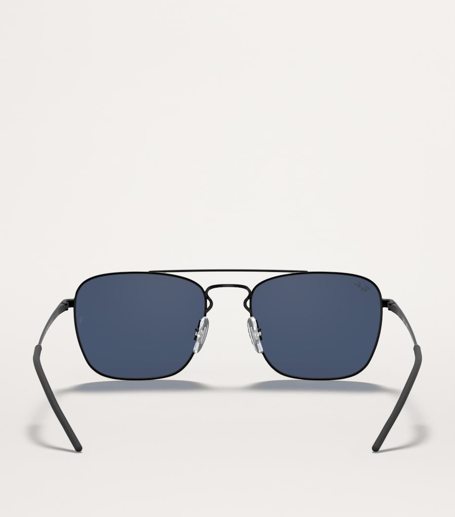 Ray-Ban metal square sunglasses, UK version