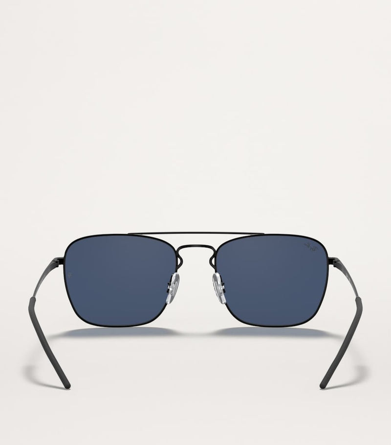 Ray-Ban metal square sunglasses, UK version