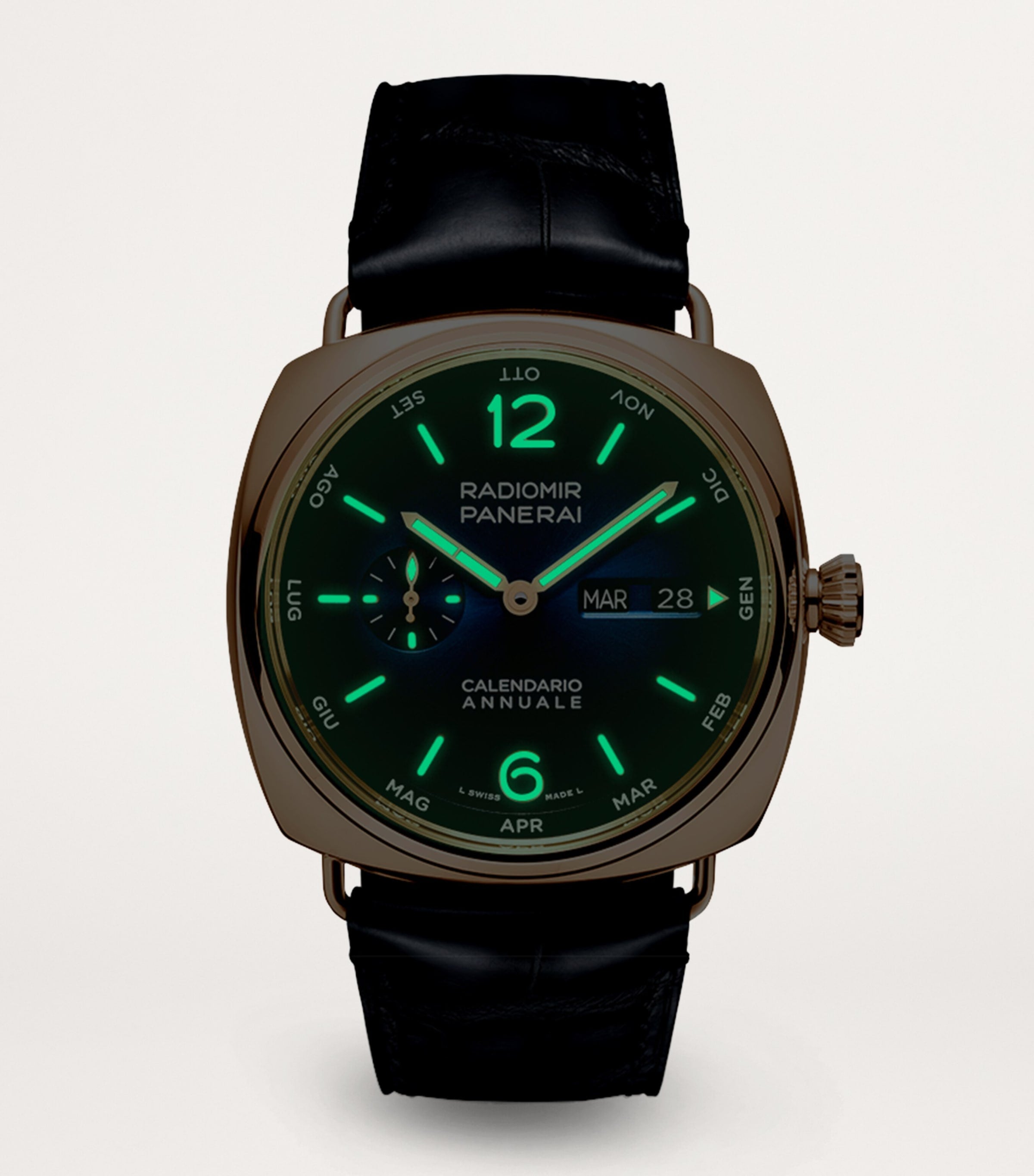 Panerai Radiomir Annual Calendar rose gold watch 45mm (British brand)