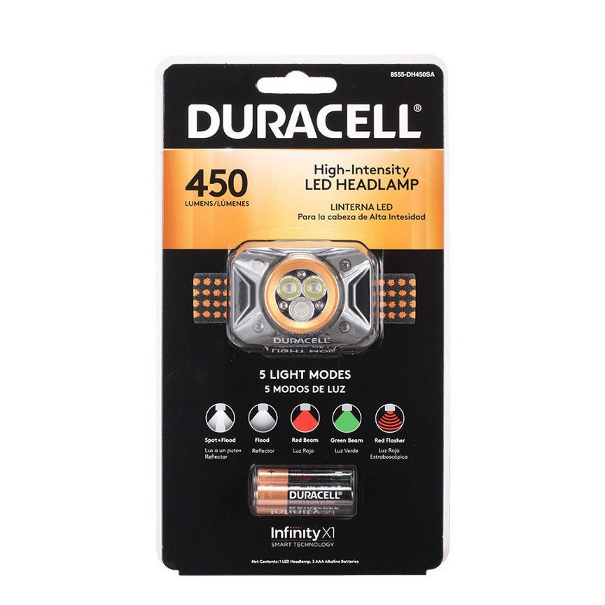 Duracell High Intensity LED Headlamp DIY ASDA   