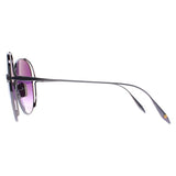 Dita Arohz women sunglasses silver gradient lavender chrome - British product