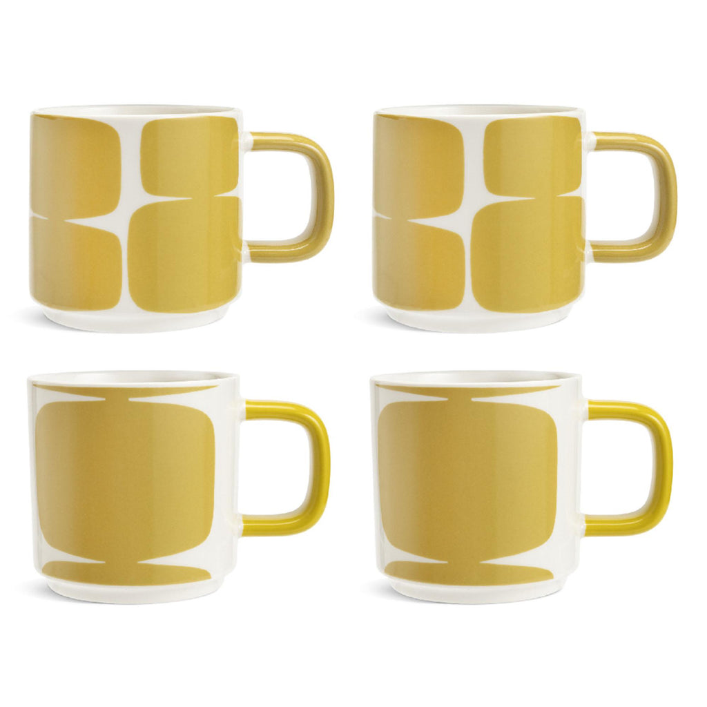 Habitat x Scion Family Lohko Stacking Yellow Mugs