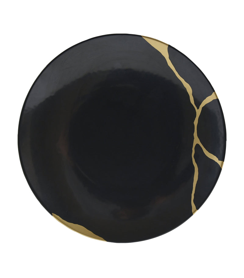 Bernardaud Kintsugi Charbon dessert plate 21cm - British product