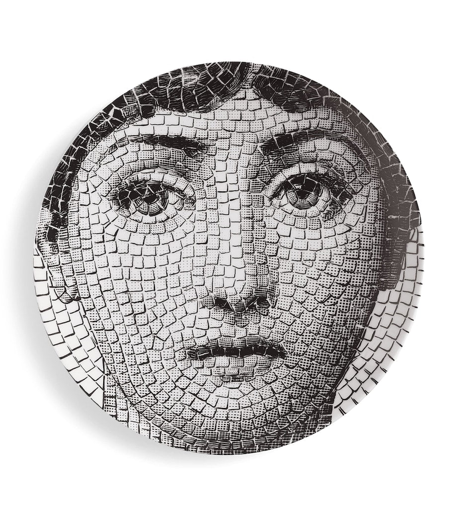 Fornasetti Tema e Variazioni No. 131 wall plate 26cm, UK version
