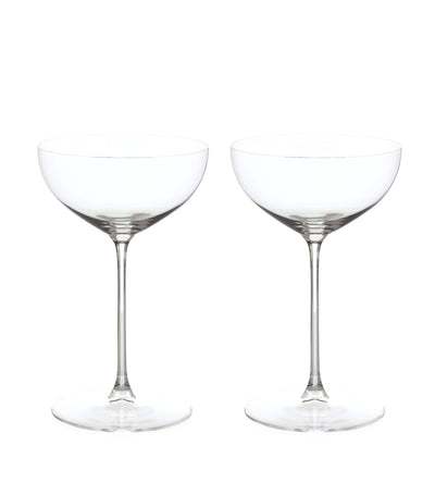 Harrods Riedel Sett med 2 Krystall Veritas Coupes (310ml)- Kjøp online på McGrocer