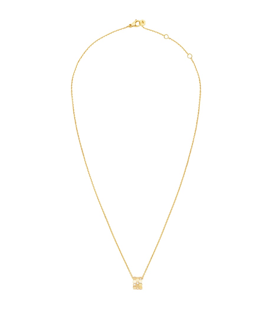 Chaumet yellow gold bee necklace (British brand)