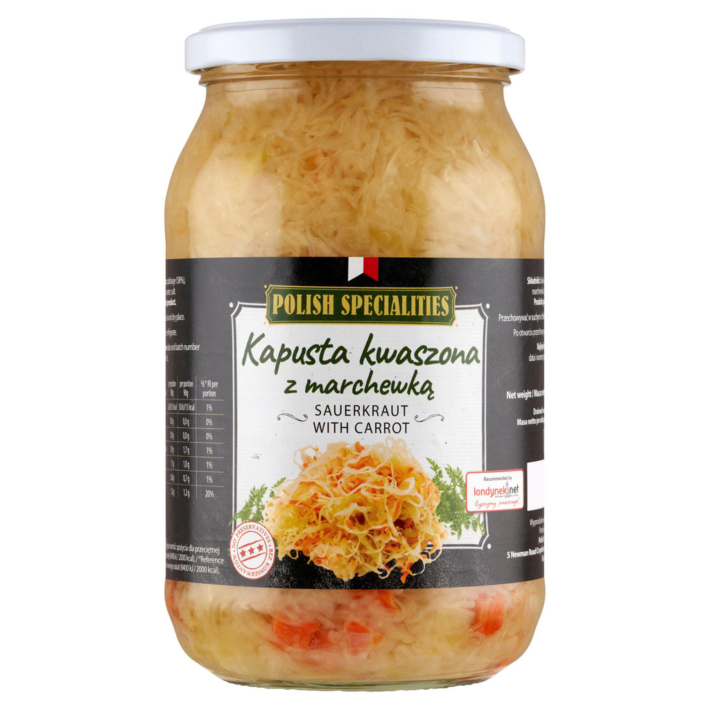 Polish Specialities Sauerkraut With Carrot 900g