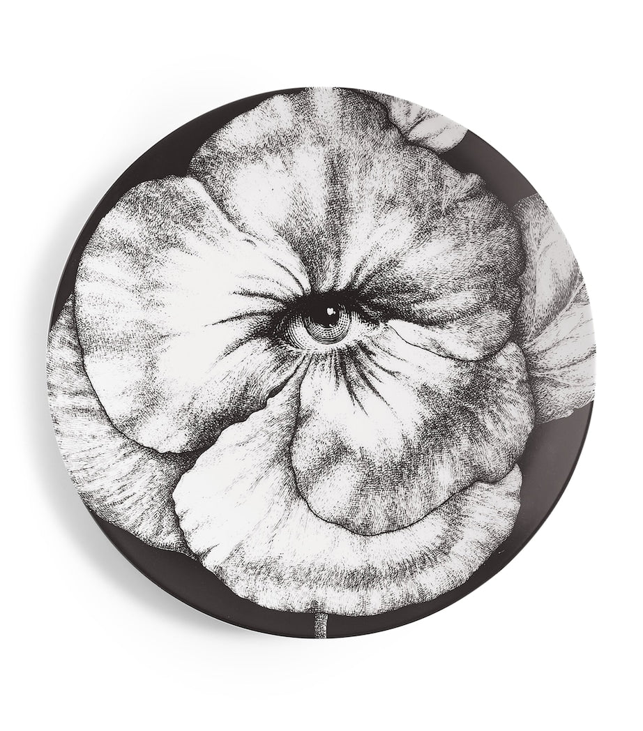 Fornasetti Tema e Variazioni No. 92 wall plate 26cm, imported from the UK
