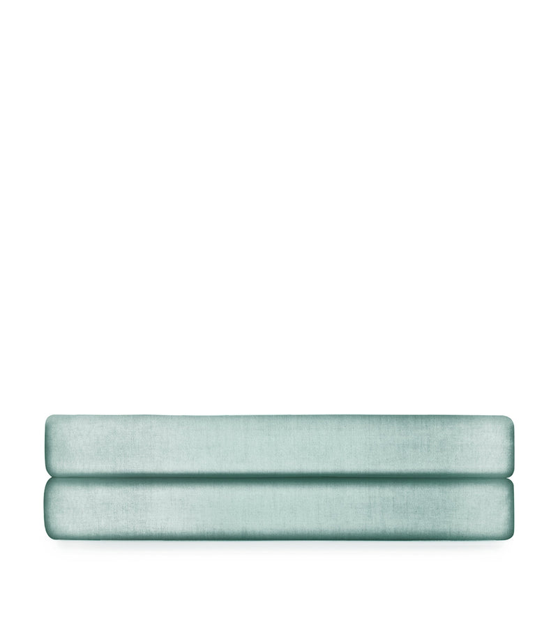 Ralph Lauren Oxford Evergreen fitted sheet 200cm x 200cm, imported from the UK