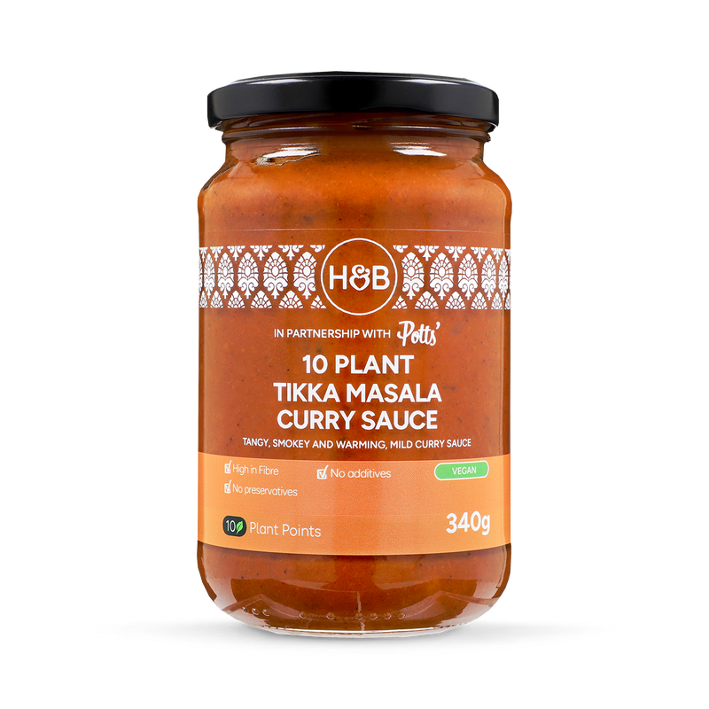 Holland & Barrett 10 Plant Tikka Masala Sauce 340g, UK version