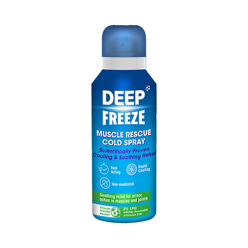 Deep Freeze Muscle Rescue Cold Spray 72.5ml, imported from the UK