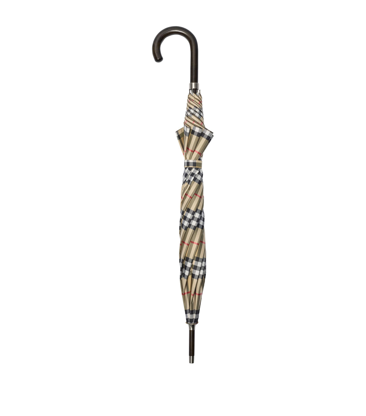 Burberry maple wood check walking umbrella - British product