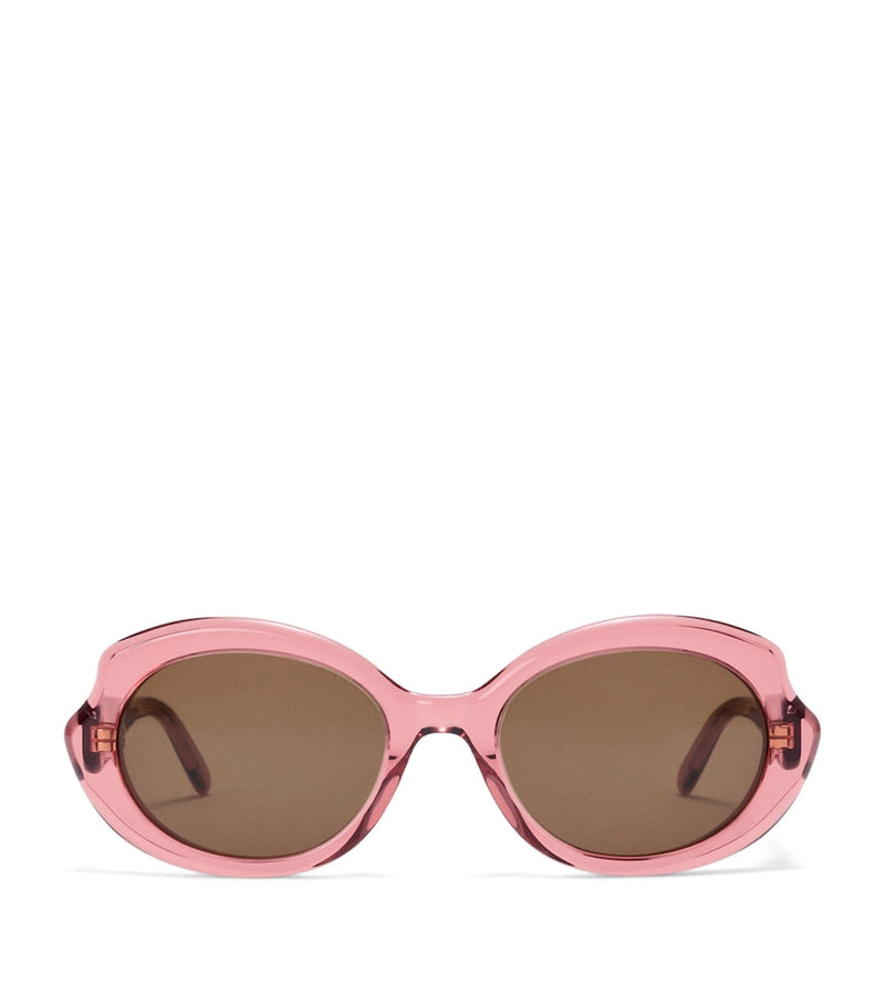LOEWE Mini Oval Sunglasses acetate frame, imported from the UK