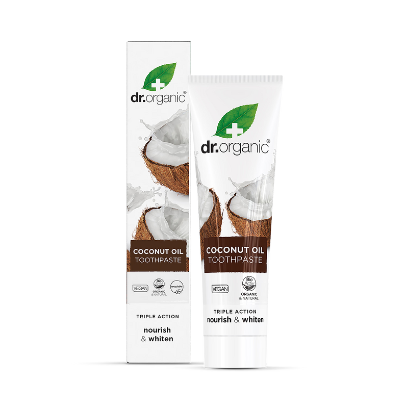Dr Organic Coconut Oil Toothpaste 100ml - British product