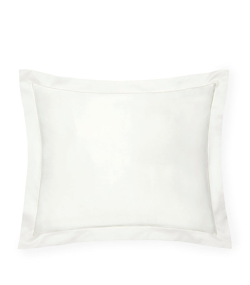 Sferra Egyptian Cotton Sham Giza Standard Pillowcase 75cm x 50cm (British brand)