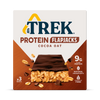 Trek Cocoa Oat Protein Flapjacks 3x50g, imported from the UK