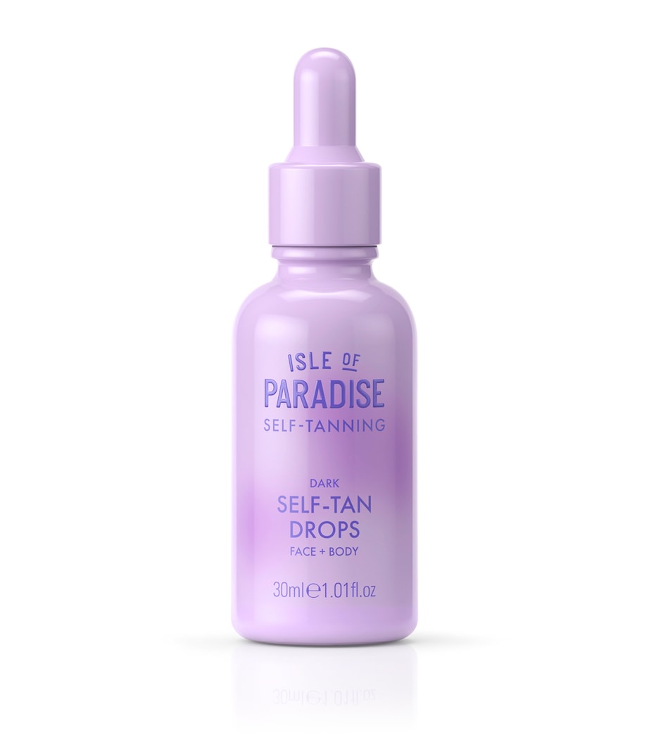Isle of Paradise dark self-tanning drops 30ml, UK version