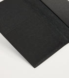 Harrods leather passport holder with slip pockets, imported from the UK