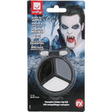 Smiffys vampire make-up kit with face paints and applicator - British product