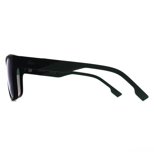 Lacoste L6043S black mirrored men's sunglasses (British brand)