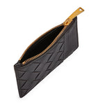 Bottega Veneta leather zipped card holder - British product