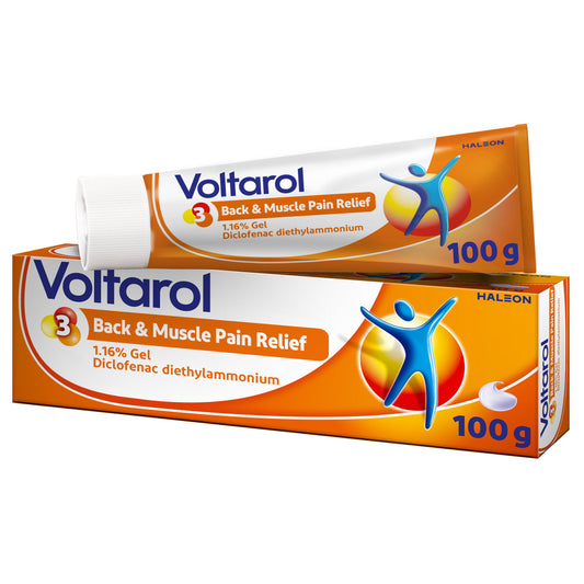 Voltarol Back and Muscle Pain Relief Gel 1.16% 100g pain relief Sainsburys   