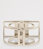 TOM FORD cuff bracelet with geometric cage design - British product