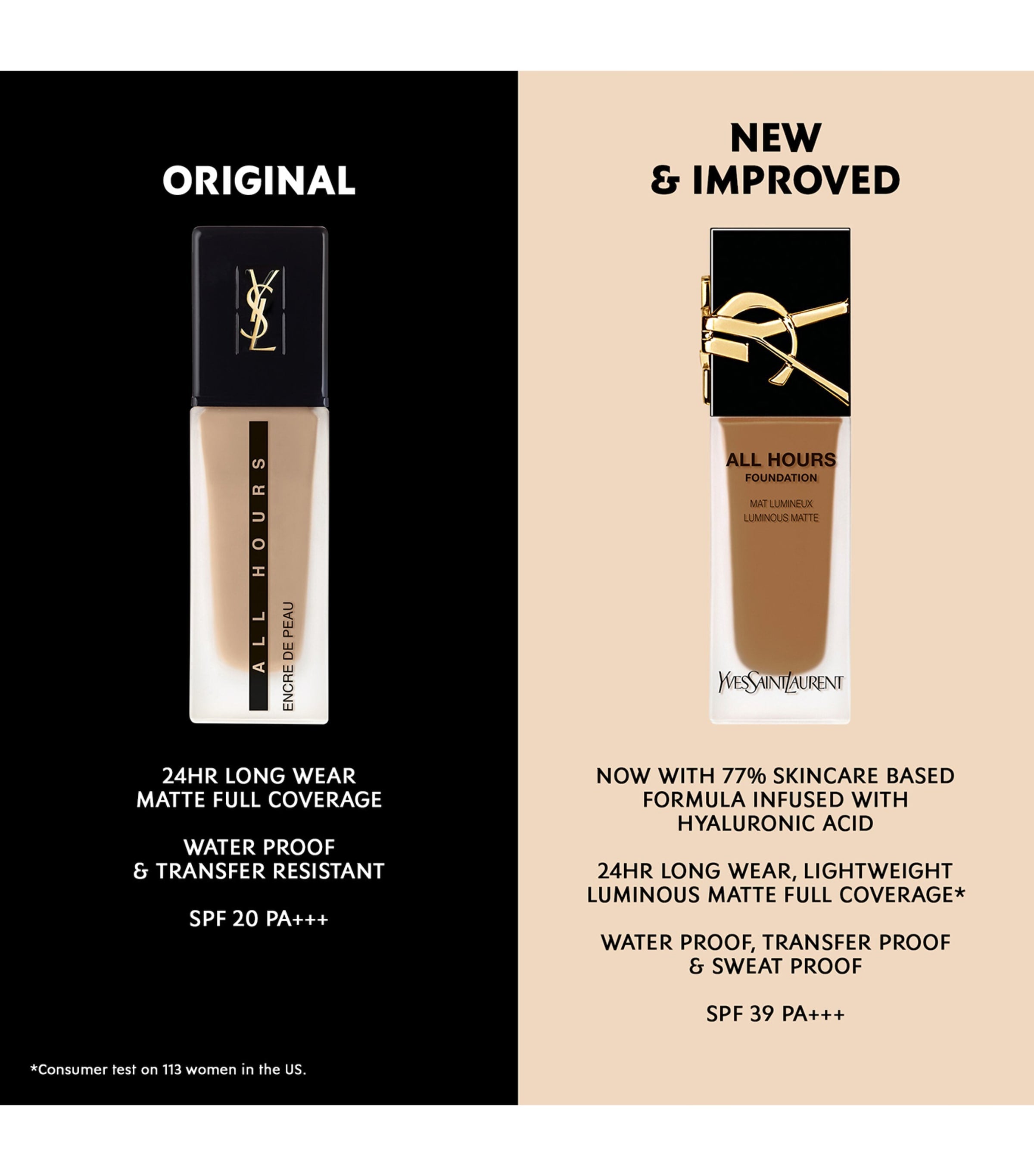 YSL All Hours foundation (British brand)