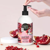 Organic Shop hand soap pomegranate and patchouli 500ml, UK version